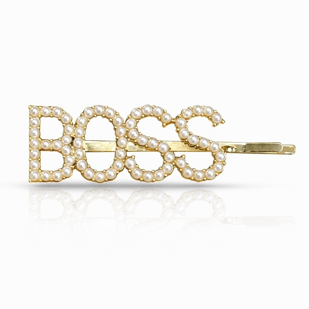 ⚜️ Gold Pearl Hair Clip